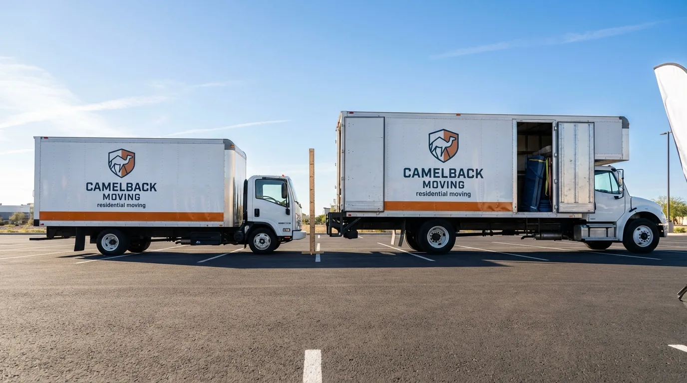 Moving truck size capacity guide in Lake City